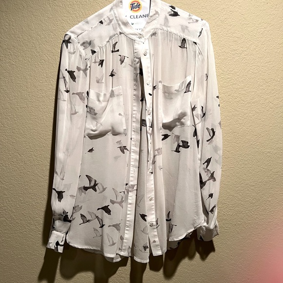 Haute Hippie Tops - Haute Hippie Button Down Blouse